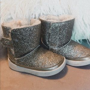 Baby glitter Ugg boots
